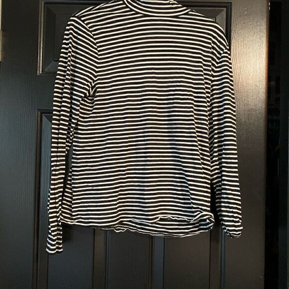 Striped Turtleneck   - Picture 2 of 3